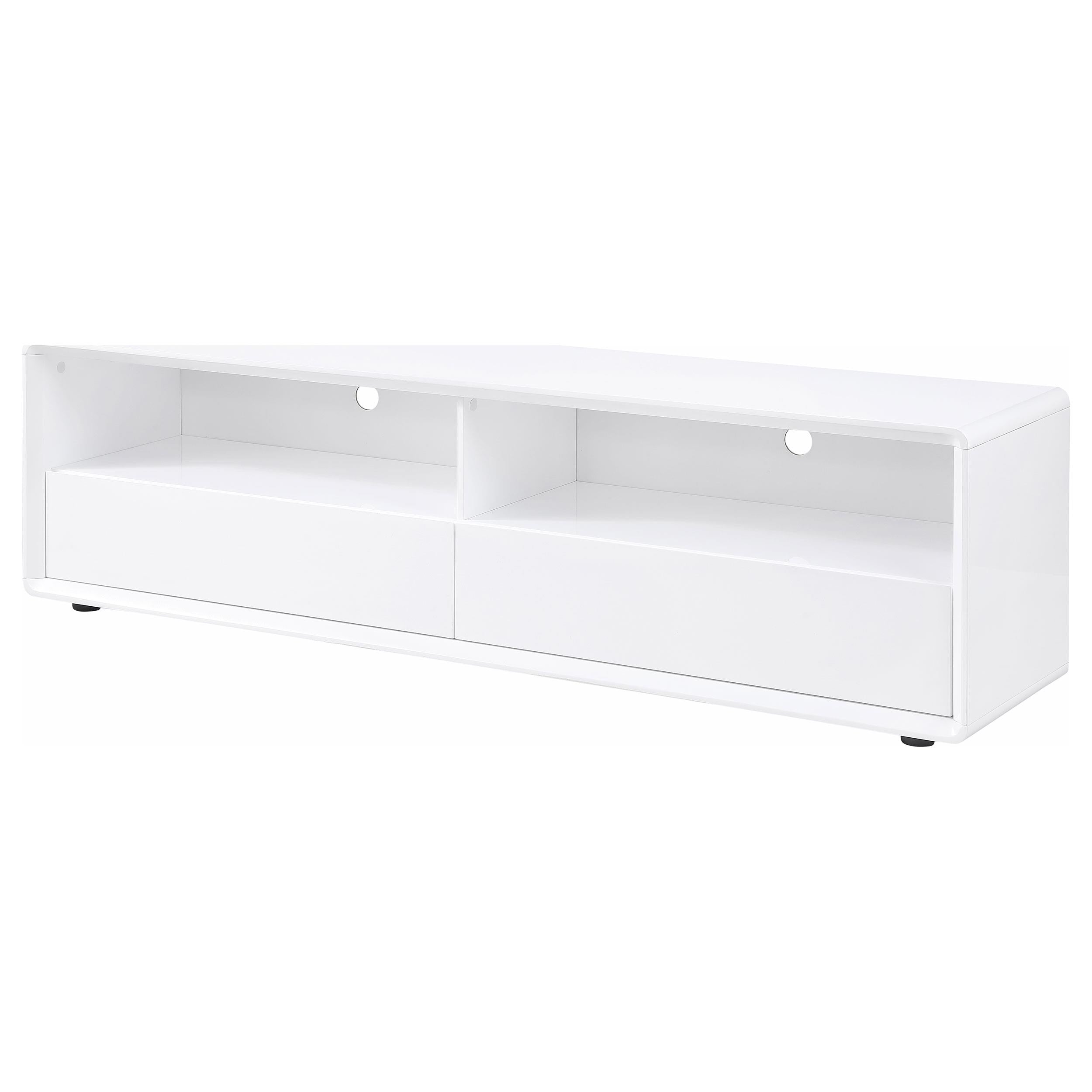 Coaster Furniture Ellice 710750 71-inch TV Stand Media Console - White IMAGE 1